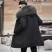 Men's Clothing Premium Mink Fur-Lined Parka Coat For Men - Detachable Hood Winter Jacket With Real Mink Inner, Slim Fit Mid-Length Outerwear_viptrois.com
