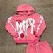 European And American Autumn And Winter New High Street Printed Hooded Hip Hop Street Style Casual Sweatshirt Suit_viptrois.com