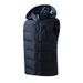 Men's Winter Thermal Vest Jacket - Windproof Outdoor Fleece Coat With Multiple Pockets, Lightweight Warm Layering For Hiking & Daily Wear_viptrois.com