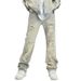 Men's Clothing High Street Retro Wide Leg Jeans Men's Spring And Summer New Loose Versatile Ripped Design Straight Pants_viptrois.com