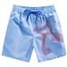 Men's Clothing New Men's Gradient Beach Pants That Change Color When Exposed To Water, Quick Drying Pants, Cross Border Shorts, Beach Swimming Pants_viptrois.com