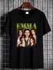 Emma Mackey T Shirt SweaT Vintage Streetwear Summer Top For Everyday Wear Designer Clothes Slightly Homme Fashion Comfortable Stylish Stretched_viptrois.com