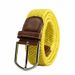Popular Men's And Women's Belts Multi Color Breathable Woven Elastic Canvas Pin Buckle Elastic Casual Pants Belt_viptrois.com