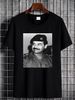 Saddam Hussein Shirt , Saddam Hussein Photo T-shirt Saddam Hussein Lovers Comfortable Casual Homme Top For Everyday Wear Summer Stretched Fashion_viptrois.com