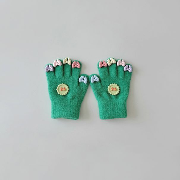 Children's gloves ins candy color warm cute cartoon baby girl baby gloves_viptrois.com