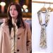 Small Silk Scarf Women, Spring Autumn Thin Korean Version, Versatile Narrow Long Strip Hair Tie, Elegant Square Scarf,_viptrois.com