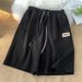 Ice Silk Shorts For Women Summer High Waist Loose Wide Leg Pajama Pants Casual Sports Outer Wear Versatile_viptrois.com