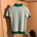 Men's Clothing Light Luxury Men's Plaid Ice Silk Knitted Short Sleeved Lapel T Shirt Men's Summer Slim Breathable Half Sleeved Casual POLO_viptrois.com