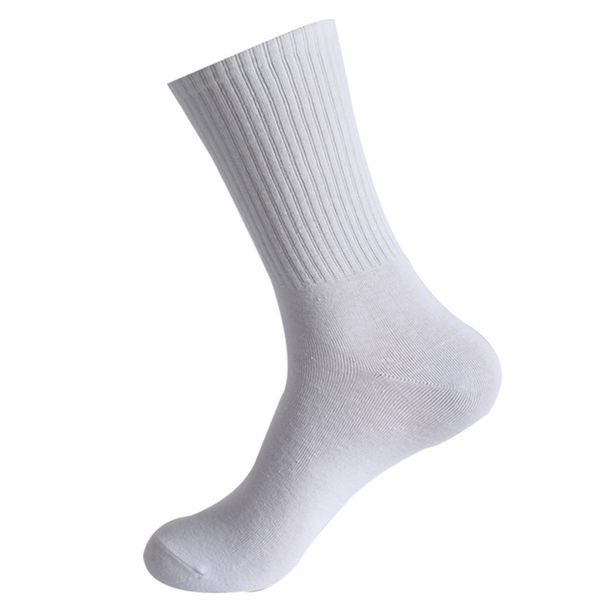 Calf socks High elastic fall winter mid-tube socks men's and women's solid color cotton socks running socks size_viptrois.com