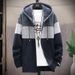 Men's Clothing Sweater Jacket Autumn And Winter Hooded Casual Loose Sweater Thick Handsome Jacket_viptrois.com
