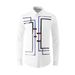 Men's Geometric Print Slim Fit Long Sleeve Shirt – Modern & Stylish Casual Top Elevate Your Style With Geometric Prints_viptrois.com
