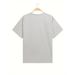 Camiseta Cómoda Hombres Estampado Patrón "AMO A MI NOVIA", Camiseta Gráfica, Verano Hombres, Ropa De Hombre Con Estilo_viptrois.com