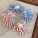 Spring And Summer Girl Beaded Bow Shoe Buckle Retro Knotted Sweet Pink Handmade Beaded Tassel Shoe Accessories_viptrois.com