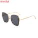 UV Protection Large Frame, Internet Celebrity Sunglasses, Slim Face, Fashion Personality_viptrois.com