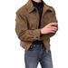 Melard Suede Jacket For Men, Autumn And Winter New Style, Hong Kong Style Retro Flight Jacket, High-End Trendy Turn-Down_viptrois.com