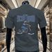 Trendy Motorcycle Printed Loose Short Sleeved Summer American High-end Trend Versatile Pure Cotton Men's T-shirt_viptrois.com