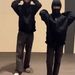 Double Hooded Bandit Sweatshirt Men's Autumn And Winter Heavy Stiff Hoodie Cleanfit Couple Thick Coat_viptrois.com