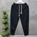Waffle Pants For Men, Fitting Leg Tied Casual Sweatpants, Trendy Brand Ins, Loose American High Street Sports Pants,_viptrois.com
