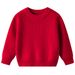 Winter Baby & Toddler Knit Sweater – 88.5% Cotton Long-Sleeve Pullover (66cm-130cm, A-Class Safety, Soft & Warm For Boys & Girls)_viptrois.com