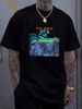 Inspired Yes Band The Quest Black S 234XL T Shirt BC1979 Summer Comfortable Homme Graphic Fashion Stylish Slightly Casual Soft_viptrois.com