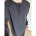 boy Light Gray Waffle Long Sleeve T-Shirt For Men, Spring And Autumn American Retro Henry Collar Loose Casual Base Shirt_viptrois.com