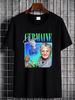 GERMAINE GREER Homage T Shirt For Feminists Feminism Themed Radical Feminist Inspired Summer Streetwear Stylish Versatile Unisex Breathable_viptrois.com