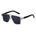 Stylish Square-framed Vintage High-grade Sunglasses For Men_viptrois.com