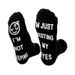 creative funny cotton socks soles letters non slip dotted floor socks mid tube sports socks_viptrois.com