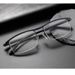 Half Frame Anti-blue Photochromic Men's Autozoom Progressive Multi-focus Bifocal Reading Glasses_viptrois.com