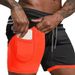 Turnhallen Fitness Shorts Männer Sommer Sportswear 2 In 1 Doppel-deck Kompression Shorts Männer Sport Trainingsanzüge Track Jogger Kurze Hosen_viptrois.com