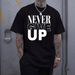 Men's Letter Printing Hot Sale Short Sleeved T Shirt Men's Summer_viptrois.com