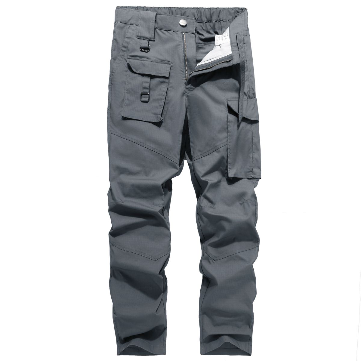Men's Clothing tactical pants workwear multi pocket pants wear resistant elastic training military fan long pants_viptrois.com