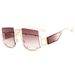 Men's Sunglasses Fashion Large Frame Sunglasses New Style Trimmed Sunglasses For Women Personality Street Shooting Internet Celebrity Trendy Glasses_viptrois.com