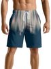 Unbeatable Quality Trendy Brand Fitness Running Sports Basketball Men's Summer Niche Gradient Trend Beach Shorts_viptrois.com
