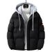 Jacket Winter New Trendy Stylish Windproof Cold-Resistant Warm Loose Plus Size Hooded Cotton Coat Men's Clothing_viptrois.com