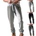 Men's Clothing Spring And Autumn Casual Sports Pants Men's Loose Tie Solid Color Small Foot Trendy Sweatshirts In Stock_viptrois.com