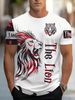 Men's Clothing Fashion High Quality Handsome Loose Cool Short Sleeved T Shirt_viptrois.com