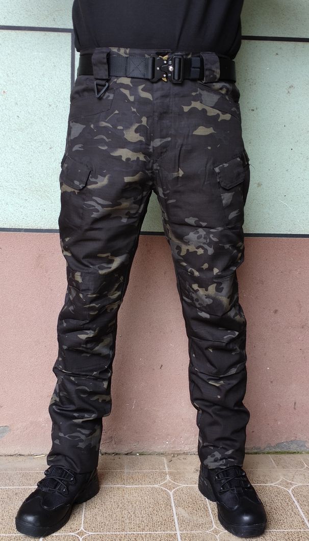 Men's Clothing Camouflage Pants Plaid Cloth Training Uniform 511 Pants Combat Pants Workwear Multi Pocket Pants_viptrois.com
