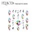 Halloween Edm Electronic Music Festival Face Stickers Eyebrow Stickers Diamond Resin Diamond Carnival Diamond Stickers Masquerade Face Decoration_viptrois.com