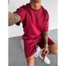 Men's Clothing Summer Sports Men's Design Simple Casual Autumn Short Sleeved T Shirt_viptrois.com