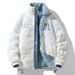 2024 New Double Sided For Men Autumn And Winter Season Lamb Fleece Thick Couple Jacket, Top Cotton Jacket TOP10%_viptrois.com