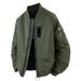 Men's Jacket Spring And Autumn Windproof Wear-resistant Jacket Loose Youth Sports Trend Baseball Jersey_viptrois.com