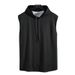 Men's Clothing Hooded Vest Summer Street Solid Color Hooded Sleeveless T Shirt Thin Vest Personality Trendy Top_viptrois.com