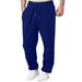 Men's Straight Leg Sweatpants – Autumn/Winter Casual Loose Fit, Comfortable & Stylish (Black/Gray/Green/Blue/White/Navy/Camel, S-3XL)_viptrois.com