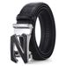 Men's Leather Belt Automatic Buckle Belt New Style Leather Letter Buckle Belt Fashionable All Match_viptrois.com