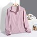 Men's Clothing Men's Summer Lightweight UV Protection Jacket, Breathable Quick-Dry Sun Shirt For Outdoor Sports & Travel (UPF50+)_viptrois.com