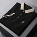 Men’s Summer Polo Shirt – Breathable Milk Silk Fabric, Business Casual & Streetwear Style (Sizes M-5XL, Machine Washable)_viptrois.com