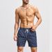 Men's Clothing Surfing Swimming Trunks Men's Loose Printed Casual Beach Pants Hot Spring Shorts Ins Style Swimming Trunks_viptrois.com