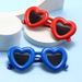 2024 New Children's Heart shaped Glasses Polarized Primary School Sunglasses 7-142_viptrois.com