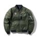 Men's Reversible Streetwear Bomber Jacket – Slim-Fit Stand Collar Aviator Coat With Zipper Details (Regular/Long Sleeve, S-7XL)_viptrois.com